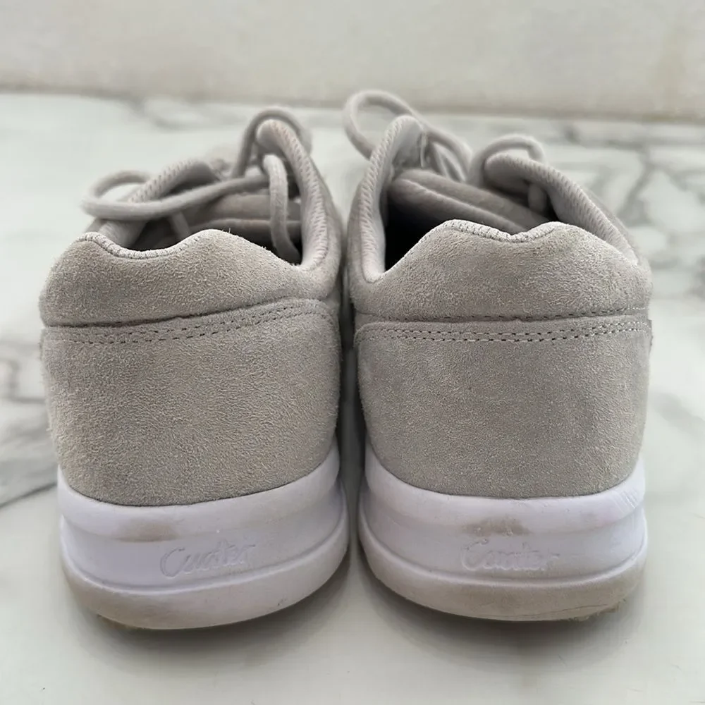 Travis Mathew Cuater Heather Gray Knit Suede‎ Sneaker